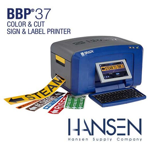 Brady BBP37 Color & Cut Label Printer